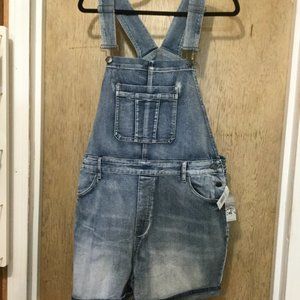 NWT shortall denim with stretch size XL
